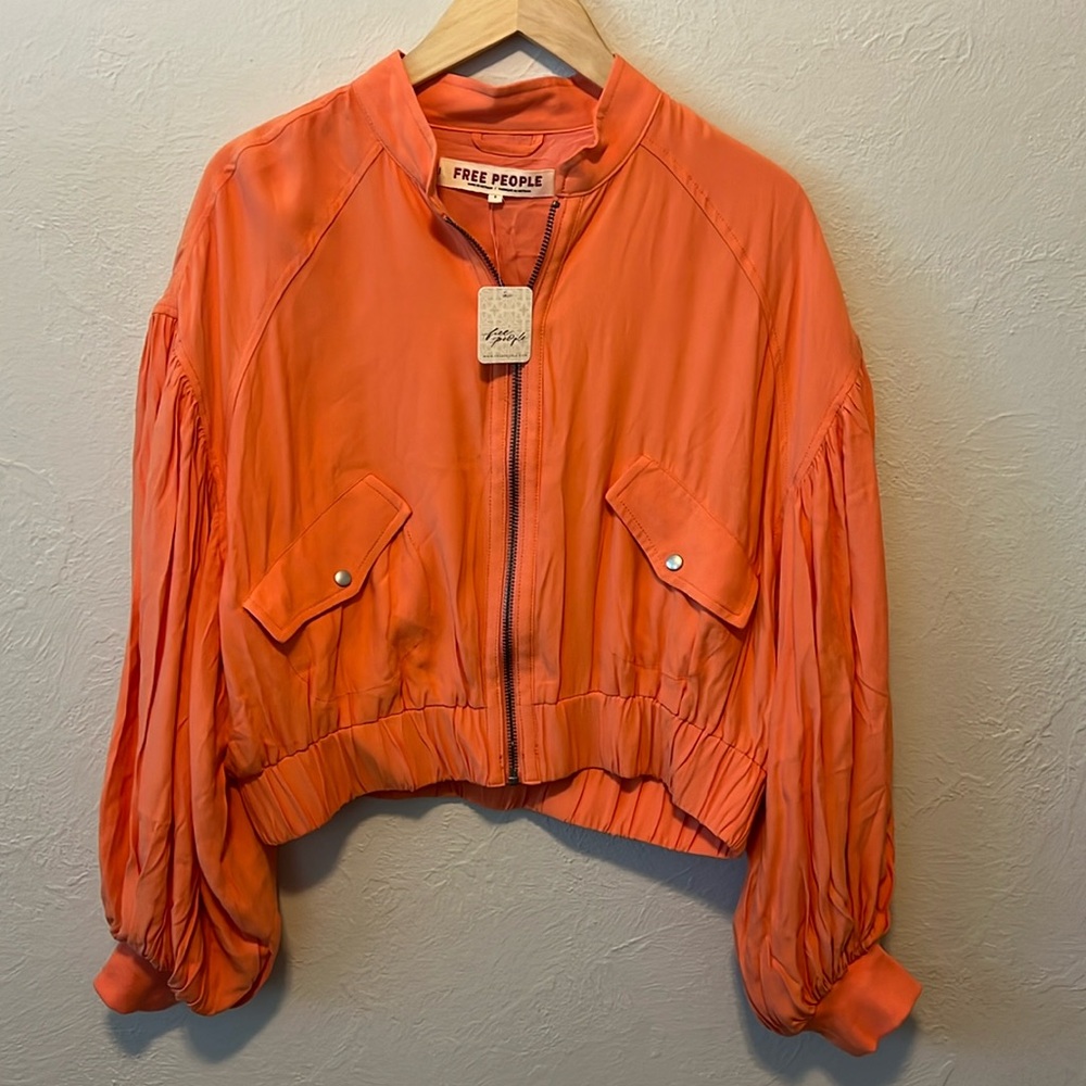 Free People On Point Bomber Jacket - Picture 3 of 7